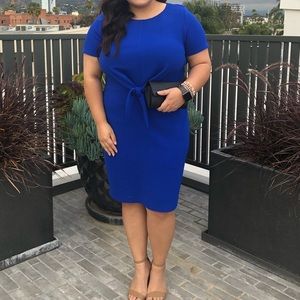 Blue Cocktail Dress